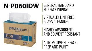 TaskBrand® P060 Premium Series Interfold Dispenser Box