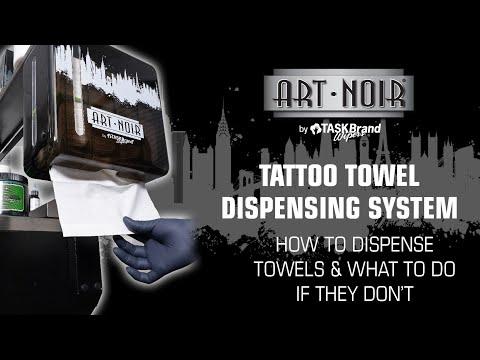 Art Noir Tattoo Towel Dispensing System | How to Dispenser Towels & What To Do When They Don't