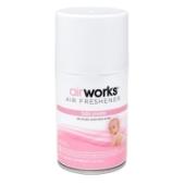 Hospeco® AirWorks® Metered Aerosol Air Freshener, 12/cs - Baby Powder 07909