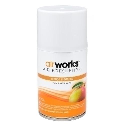 Hospeco® AirWorks® Metered Aerosol Air Freshener, 12/cs, Mango Madness 07917