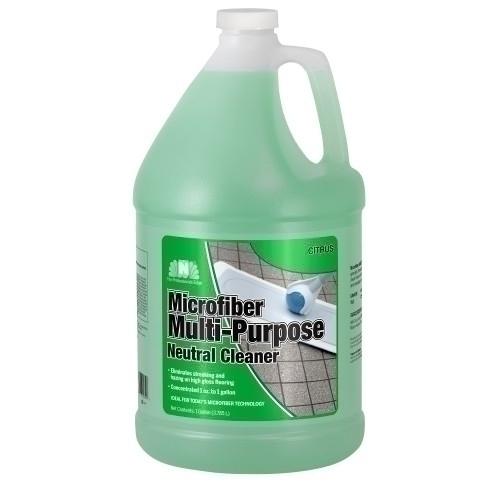Microfiber Multi-Purpose Neutral Cleaner, Orange, GL, 4/CS 128MFC