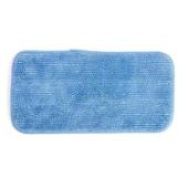 MicroWorks® Flat Microfiber Pad, Blue, 11