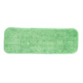 MicroWorks® Flat Microfiber Pad, Green, 16