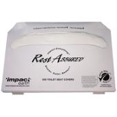 Rest Assured Green Seal Seat Covers 1/2 Fold 2500/cs 25121973