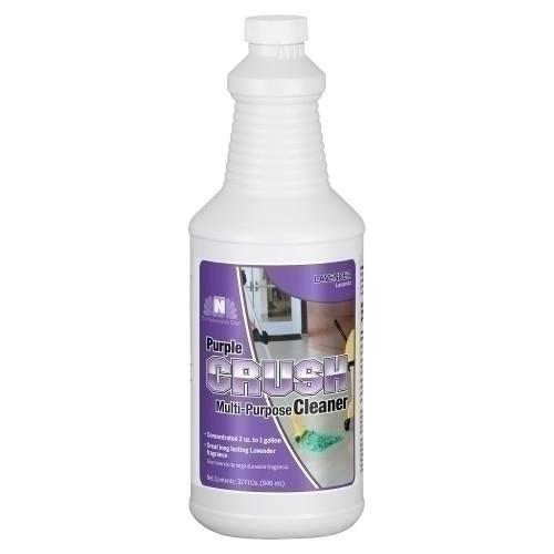 Purple Crush Multi-Purpose Deodorizing Cleaner, Lavender, quart, 12/cs 32PCLN