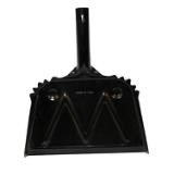 DUST PAN METAL BLACK 12 INCH 4212 C7C0