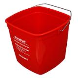 PuraPail™ Utility Bucket 6 Quart Red Sanitizing 5506 6S