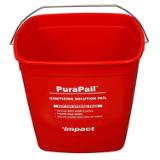 PuraPail™ Utility Bucket 6 Quart Red Sanitizing 5506 6S C1C0