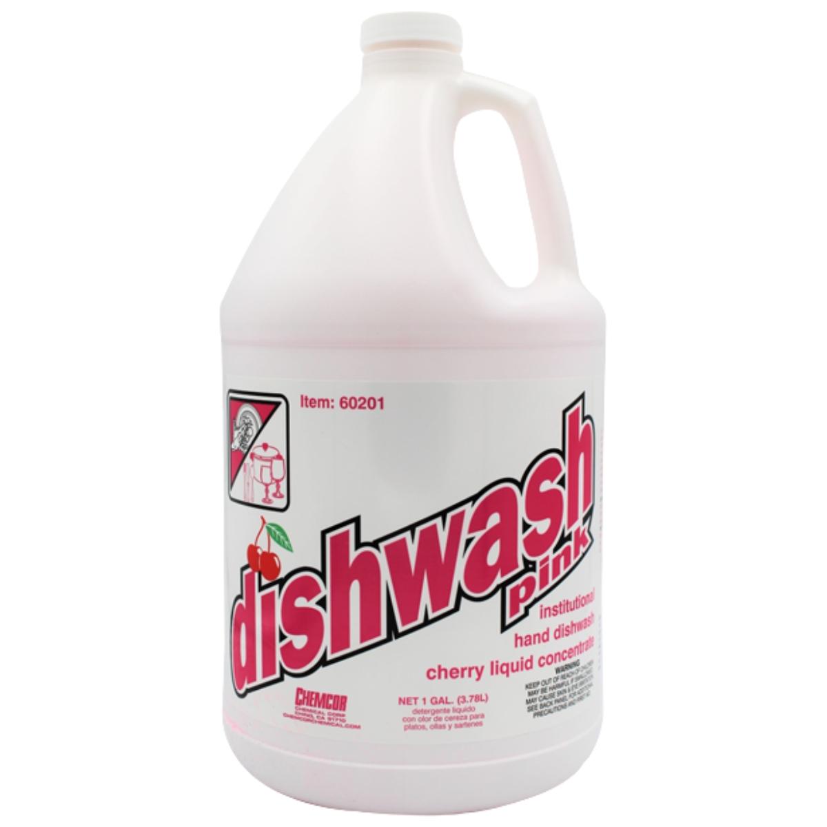 Hospeco® Dishwash Pink Hand Dishwash Concentrate, 4x1 Gallon 60201