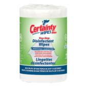 Certainity Plus Biodegradable Disinfectant Wipes 400 wipes/roll, 2 rolls/case 62400