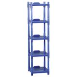 RACK STACK 5 SHELF BLUE 7560