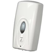 Foaming Sensor Soap Dispenser with Interchangeable Lotion or Spray Nozzles White 9329