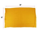 Yellow Absorbent Huck Towel 12 Pack ABSBNT YELW 3
