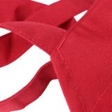 Mariposa Bib Apron 33x30 Red APRN R SPUN 5