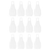 Mariposa Bib Apron 33x30 White APRN W SPUN