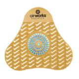 Hospeco® AirWorks® Premier Urinal Screen w/ SmartBlock®, 12/cs, Citrus Grove AWSP231