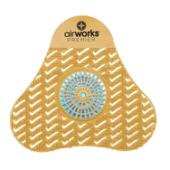 Hospeco® AirWorks® Premier Urinal Screen w/ SmartBlock®, 12/cs - Citrus Grove AWSP231