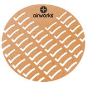 Hospeco® AirWorks® Urinal Screen, 10/bx - Cinnamon AWUS006-BX