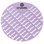 Hospeco® AirWorks® Urinal Screen, 10/bx - Clean Cotton AWUS008-BX