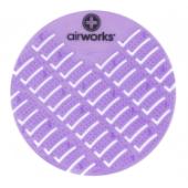 Hospeco® AirWorks® Urinal Screen, 10/bx - Lavender Meadow AWUS236-BX