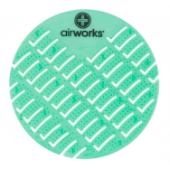 Hospeco® AirWorks® Urinal Screen, 10/bx - Cucumber Melon AWUS237-BX