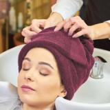 16x28 3LB Bleach Safe Burgundy Salon Towels BB 1628 3BUR 7