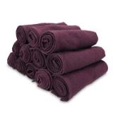 16x28 3LB Bleach Safe Eggplant Salon Towels BB 1628 3EGP