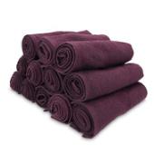 16x28 3LB Bleach Safe Eggplant Salon Towels BB-1628-3EGP