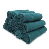 16x28 3LB Bleach Safe Hunter Green Salon Towels BB-1628-3HUN