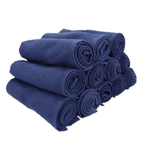 16x28 3LB Bleach Safe Navy Salon Towels BB 1628 3NVY