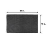 Cotton Jr. Salon Towel 16x27 Black BBJ 1627 2.5BLK 4