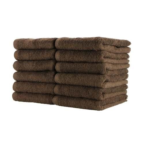 Cotton Jr. Salon Towel 16x27 Brown BBJ 1627 2.5BRN