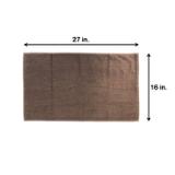 Cotton Jr. Salon Towel 16x27 Brown BBJ 1627 2.5BRN 4