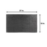 Cotton Jr. Salon Towel 16x27 Charcoal BBJ 1627 2.5CHA 4