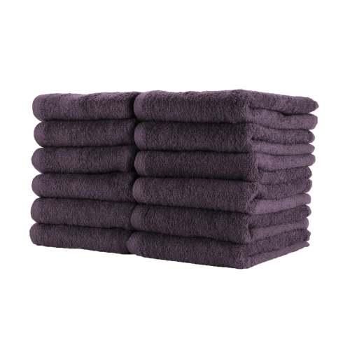 Cotton Jr. Salon Towel 16x27 Eggplant BBJ 1627 2.5EGP