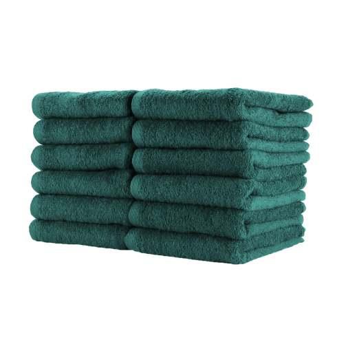Cotton Jr. Salon Towel 16x27 Hunter Green BBJ 1627 2.5HUN