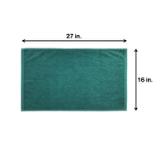 Cotton Jr. Salon Towel 16x27 Hunter Green BBJ 1627 2.5HUN 4