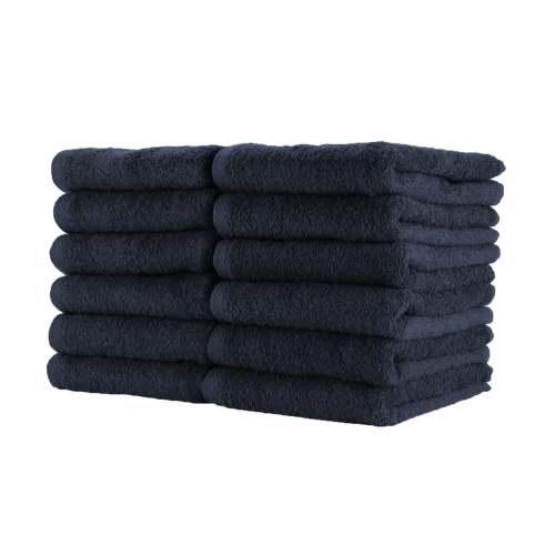 Cotton Jr. Salon Towel 16x27 Navy BBJ 1627 2.5NVY