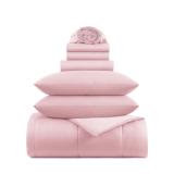 7PC BED IN A BAG KING ROSE 86X BIAB KG RO