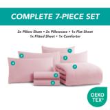 7PC BED IN A BAG KING ROSE 86X BIAB KG RO 5