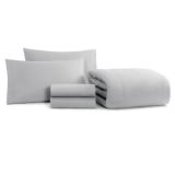 5PC BED IN A BAG TWIN GREY 66X BIAB TW GY