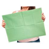 Adenna® Patient Bibs, Lap Cloths, Green BIB743G 3