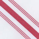 BISTRO NAPKIN RED STRIPE 100% BISTRO R 2