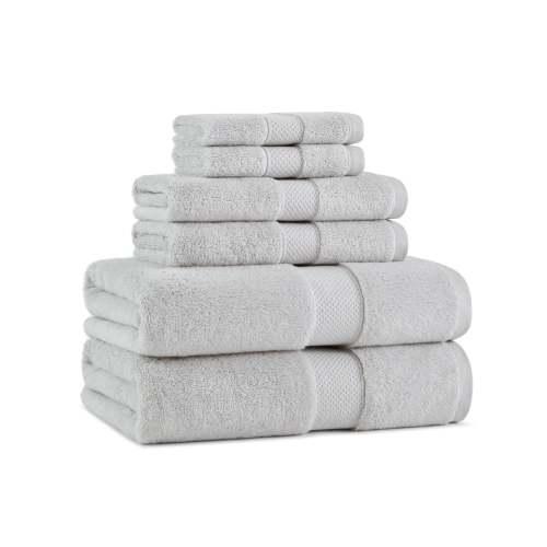 6 PC BATH SET - EGYPTAIN COTTO BSET EGYPSAN 6PK LGY
