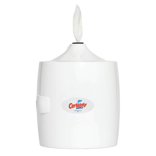 Certainty® Large White Wall Dispenser, White, 1 ea C9WALLWC