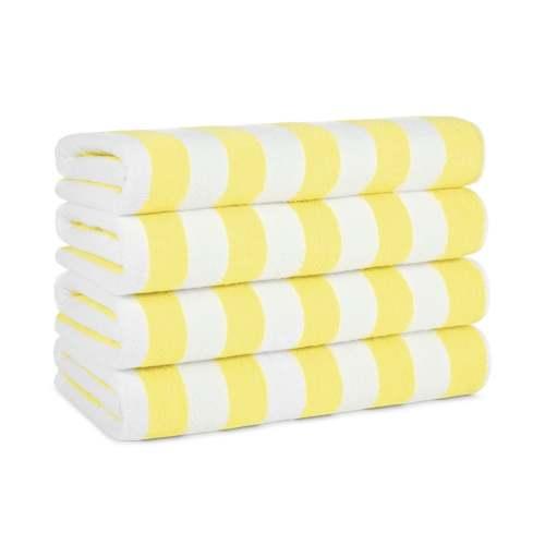 California Cabana Beach Towel 30x70 Yellow CABANA YL