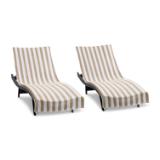 California Cabana Chaise Cover 30x85 Beige CC CABANA BG