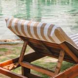 California Cabana Chaise Cover 30x85 Beige CC CABANA BG 4