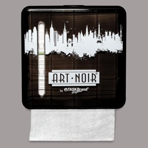 TB ART NOIR DRY WIPER INTERFOLD WALL DISPENSER, SMOKE 1/C D TBDWIWS2