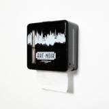 TB ART NOIR DRY WIPER INTERFOLD WALL DISPENSER, SMOKE 1/C D TBDWIWS2 1